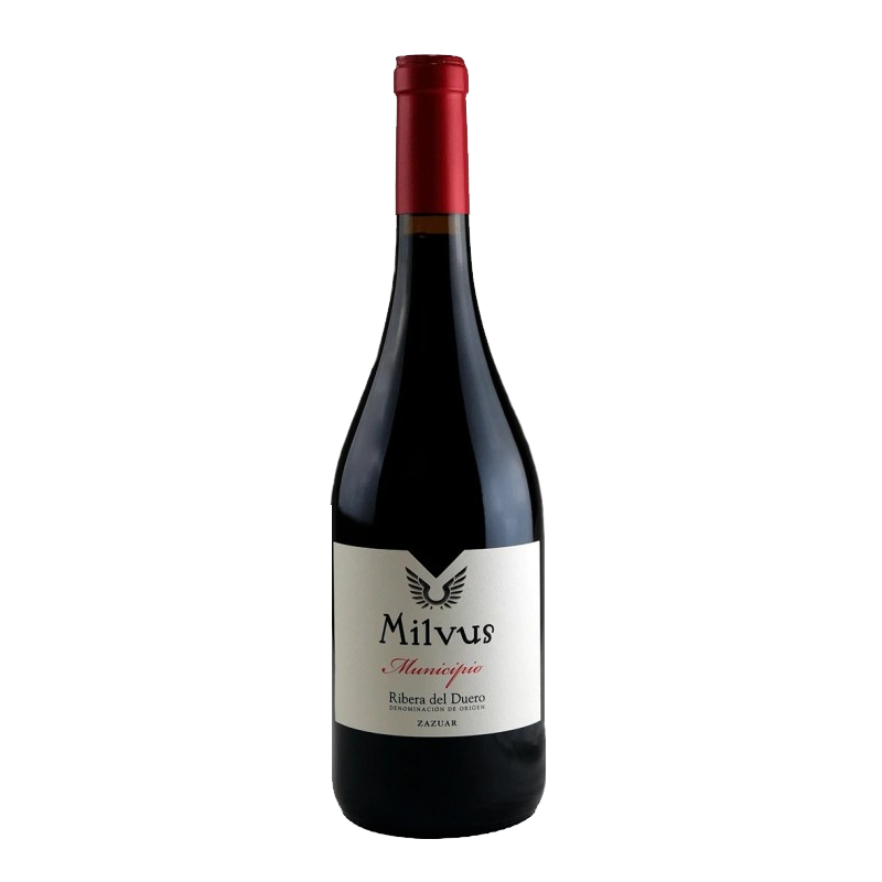Vino D.O. Ribera del Duero Milvus Municipio de Bodegas MIlvus