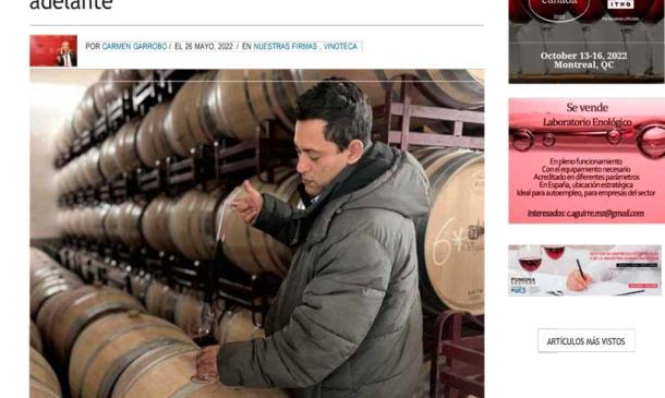 La cooperativa de San Andrés de Zazuar da un paso adelante "La gaceta del vino"